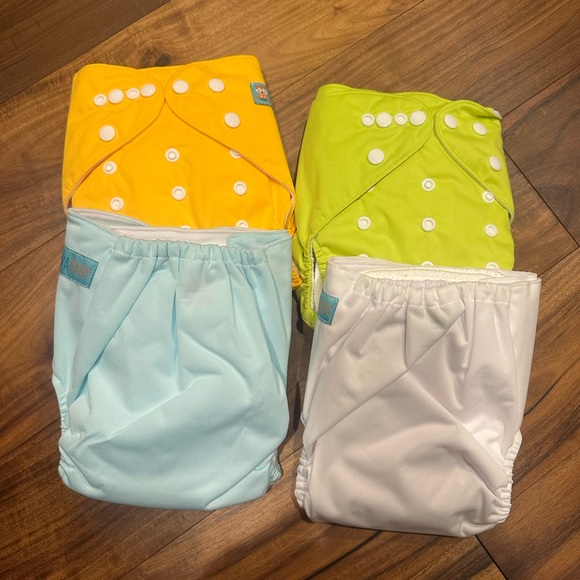 NEW Alva Baby Cloth Diapers Reusable + Inserts - Picture 4 of 7